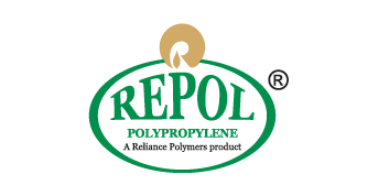 A Logo of Repol, Reliance arm in polymers