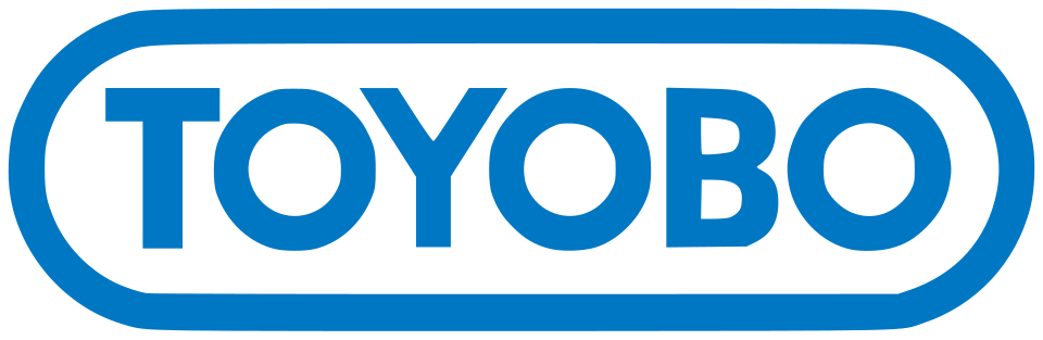 TOYOBO logo — Pelprene TPEE thermoplastic polyester elastomer manufacturer